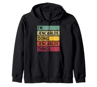 I'm Jencarlos Doing Jencarlos Things Funny Personnalisé Sweat à Capuche