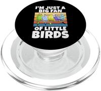 Im Just a big Fan of Little Birds Perruche PopSockets PopGrip pour MagSafe