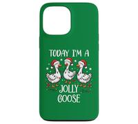 Im Just a Jolly Goose Christmas Silly Festive Goose on Loose Coque pour iPhone 13 Pro Max
