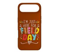 I'm Just Here for Field Day Motif léopard Coque pour iPhone Air