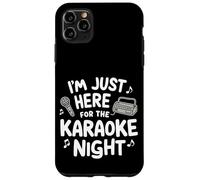 I'm Just Here for Karaoké Night Singing Party Music Machine Coque pour iPhone 11 Pro Max