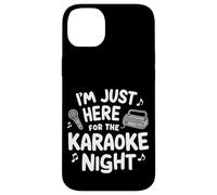 I'm Just Here for Karaoké Night Singing Party Music Machine Coque pour iPhone 14 Plus