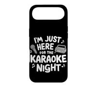 I'm Just Here for Karaoké Night Singing Party Music Machine Coque pour iPhone Air