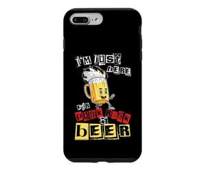 I'm Just Here for Punk Rock and Beer Bière Humour Coque pour iPhone 7 Plus/8 Plus