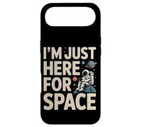 I'm Just Here for Space Astronaute Planet Galaxy Coque pour iPhone Air