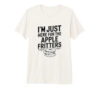 I'm Just Here for The Apple Beignters Funny Food Lovers T-Shirt Haut de Gamme