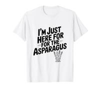 I'm Just Here for The Asperagus Funny Vegetable Lover T-Shirt Graphique avec Valeur