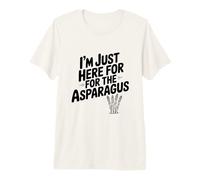 I'm Just Here for The Asperagus Funny Vegetable Lover T-Shirt Haut de Gamme