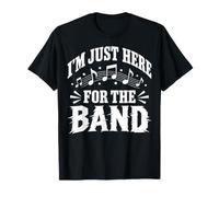 I'm Just Here for The Band Marching Halftime Show Men Women T-Shirt