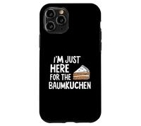 I'm Just Here for The Baumkuchen German Layer Dessert Cake Coque pour iPhone 11 Pro