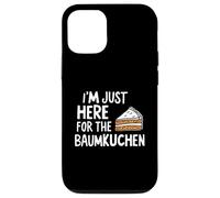 I'm Just Here for The Baumkuchen German Layer Dessert Cake Coque pour iPhone 12/12 Pro