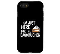 I'm Just Here for The Baumkuchen German Layer Dessert Cake Coque pour iPhone SE (2020) / 7/8
