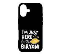 I'm Just Here for The Biryani Plat à Riz épicé Indien Coque pour iPhone 17