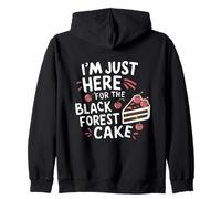 I'm Just Here for The Black Forest Cake German Pâtissier Chef Sweat à Capuche