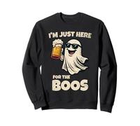 I'm Just Here for The Boos Funny Ghost Halloween Sweatshirt