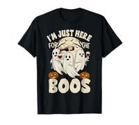 I'm Just Here for The Boos Ghost Funny Halloween Women T-Shirt