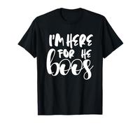 I'm Just Here for The Boos Ghost Run Motif Effrayant Halloween T-Shirt