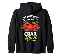 I'm Just Here for The Crabe Shell Sweat à Capuche
