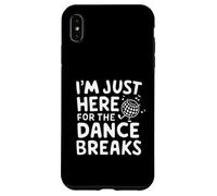 I'm Just Here for The Dance Breaks - Aerial Dance Recital Coque pour iPhone XS Max