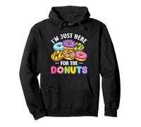 I'm just here for the Donuts Cute Foodie Sweet Dessert Donut Sweat à Capuche