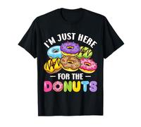 I'm just here for the Donuts Cute Foodie Sweet Dessert Donut T-Shirt