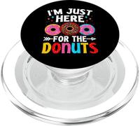 I'm Just Here for The Donuts PopSockets PopGrip pour MagSafe