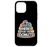 I'm Just Here for The Donuts Snack Food Humour Coque pour iPhone 12 Pro Max