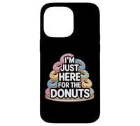 I'm Just Here for The Donuts Snack Food Humour Coque pour iPhone 14 Pro Max