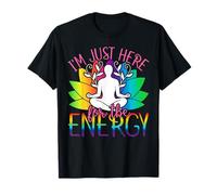 I'm Just Here for The Energy Chakra Healer Therapist Therapist Reiki T-Shirt