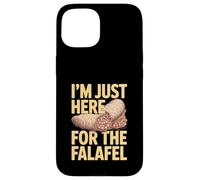 I'm Just Here for The Falafel Lover Humour Coque pour iPhone 15