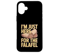 I'm Just Here for The Falafel Lover Humour Coque pour iPhone 16 Plus