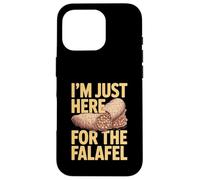 I'm Just Here for The Falafel Lover Humour Coque pour iPhone 16 Pro