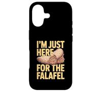 I'm Just Here for The Falafel Lover Humour Coque pour iPhone 17