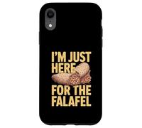 I'm Just Here for The Falafel Lover Humour Coque pour iPhone XR