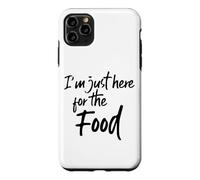 Im Just Here for The Food Funny Saying Pot Luck Hungry Coque pour iPhone 11 Pro Max