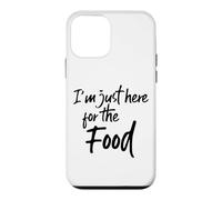 Im Just Here for The Food Funny Saying Pot Luck Hungry Coque pour iPhone 12 Mini