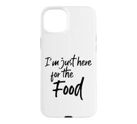 Im Just Here for The Food Funny Saying Pot Luck Hungry Coque pour iPhone 15 Plus