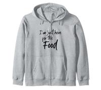 Im Just Here for The Food Funny Saying Pot Luck Hungry Sweat à Capuche