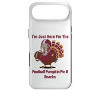 I'm Just Here for The Football Pumpkin Pie & Snacks Coque pour iPhone Air