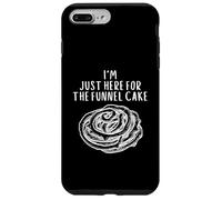 I'm Just Here for The Funnel Cake Funny Wedding Carnival Pie Coque pour iPhone 7 Plus/8 Plus