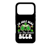 I'm Just Here for The Green Beer | St Patricks Day Coque pour iPhone 17 Pro