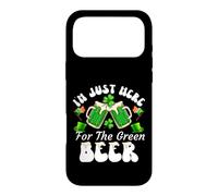I'm Just Here for The Green Beer | St Patricks Day Coque pour iPhone 17 Pro Max