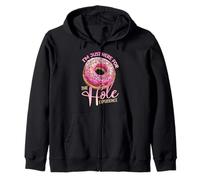 I'm Just Here for The Hole Experience Funny Donut Lover Sweat à Capuche
