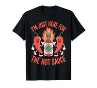 I'm Just Here for The Hot Sauce Chili Pepper T-Shirt