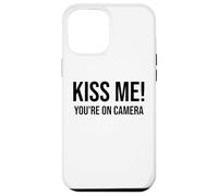 Im Just Here for The Kiss Cam Show Kiss Me Youre on Camera Coque pour iPhone 12 Pro Max