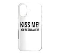 Im Just Here for The Kiss Cam Show Kiss Me Youre on Camera Coque pour iPhone 17