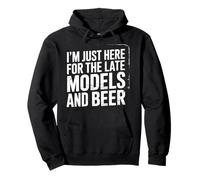 I'm Just Here for The Late Models and Beer |- Sweat à Capuche