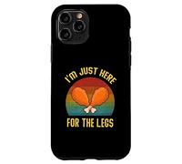 I'm Just Here for The Legs Funny Retro Turkey Thanksgiving Coque pour iPhone 11 Pro