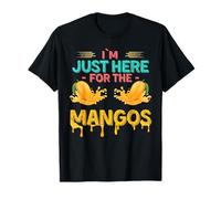 I'm Just Here for the Mangos Funny Fruit Lover Fans Mango T-Shirt