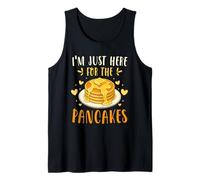 I'm Just Here for The Pancakes Funny Breakfast Meme Débardeur